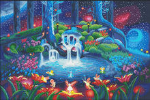 Load image into Gallery viewer, Planet of Faeries  Diamond Painting preview rendering by Create Love Share