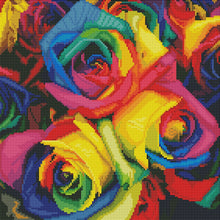 Load image into Gallery viewer, rainbow roses preview by Create Love Share