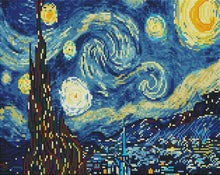 Load image into Gallery viewer, starry night diamond painting, starry night diamond art by Create Love Share Australia