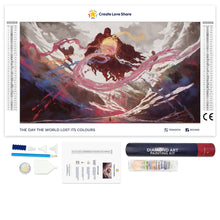 Load image into Gallery viewer, The Day the World Lost Its Colours Diamond Painting Art Kit Create Love Share