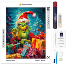 Load image into Gallery viewer, A Festive Heist! full drill diamond painting by create love share
