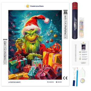 A Festive Heist! full drill diamond painting by create love share