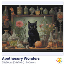 Load image into Gallery viewer, Apothecary Wonders diamond painting rendering preview by create love share
