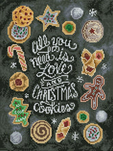 Load image into Gallery viewer, christmas cookies diamond painting, christmas cookies diamond art by Create Love Share Australia
