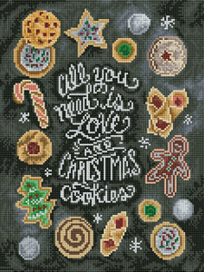 christmas cookies diamond painting, christmas cookies diamond art by Create Love Share Australia