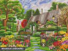 Load image into Gallery viewer, church lane cottage preview 80x60 square
