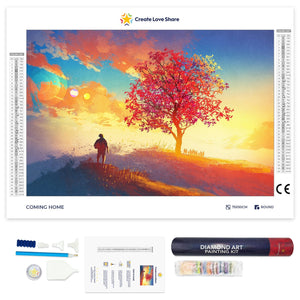 Coming Home Diamond Painting Art Kit Create Love Share 