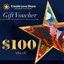 Load image into Gallery viewer, Create Love Share GIFT CARD Create Love Share A$100.00 
