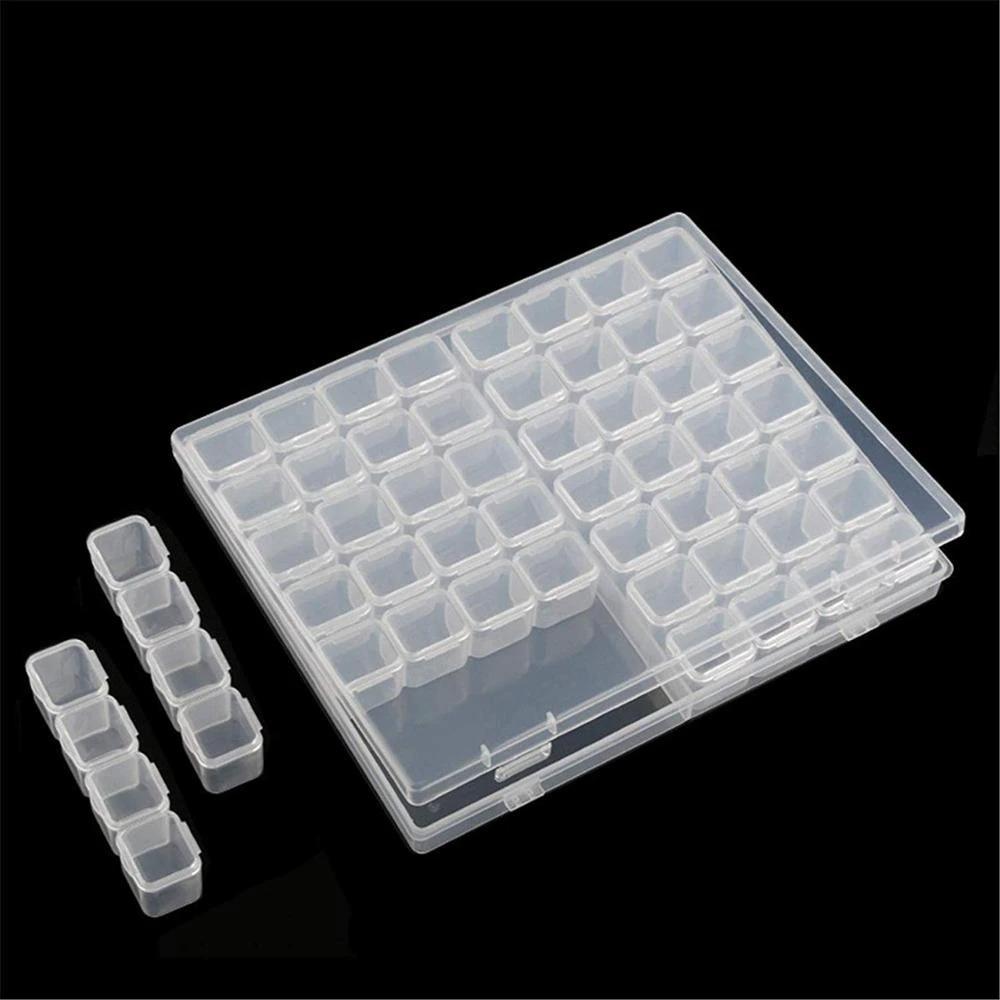 Drills Beads Storage Containers for Diamond Painting - 28 or 56 pieces