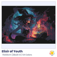 Load image into Gallery viewer, Elixir of Youth diamond painting rendering preview by create love share
