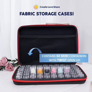 Fabric Storage Cases Create Love Share 