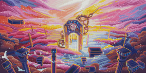 Gate of Resurrection Diamond Painting preview rendering by Create Love Share 