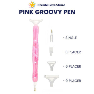 Groovy Diamond Painting Pens Create Love Share 