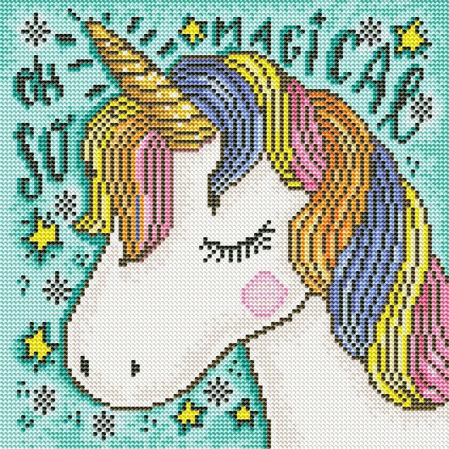 Magical Unicorn Diamond Art Painting Kit