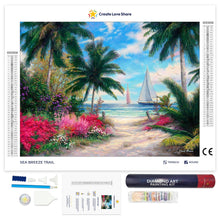 Load image into Gallery viewer, sea breeze trail by create love share and chuck pinson
