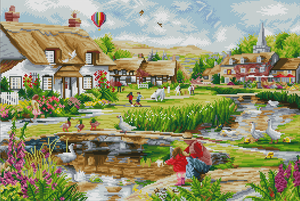 The Simple Life Diamond Painting preview rendering by Create Love Share 